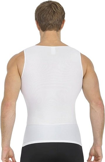 Men’s Compression Tank Top Slimming Body Shaper Muscle Tank Abdomen Control Undershirt