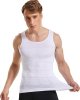 Mens Slimming Shirt Body Shaper Vest Compression Shirt Tummy Control Shapewear Abdomen Undershirt